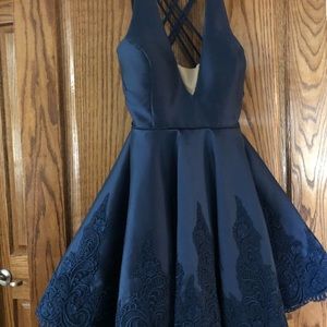 Alyce brand homecoming dress.